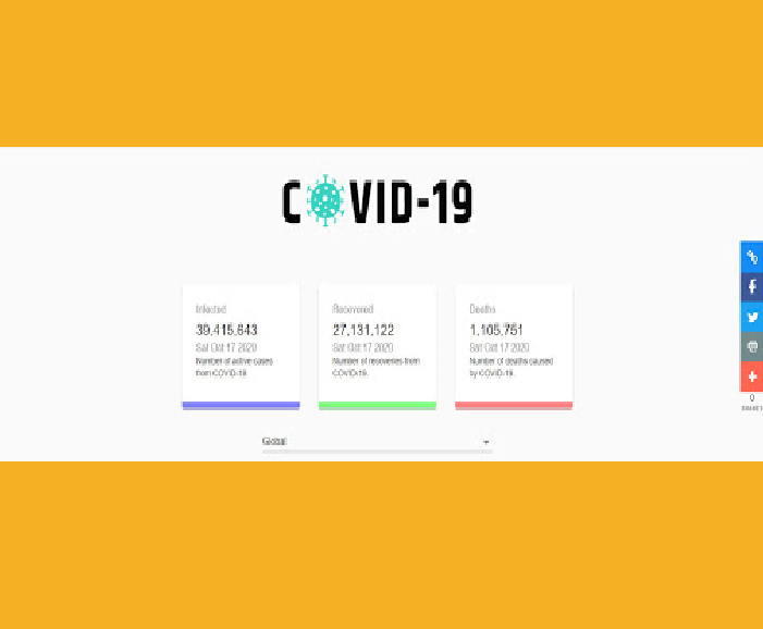 Covid19 Tracker World - It is Wesite which has covid information of your conuntry.